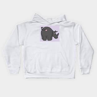 Gayle's Art: Rhino Kids Hoodie